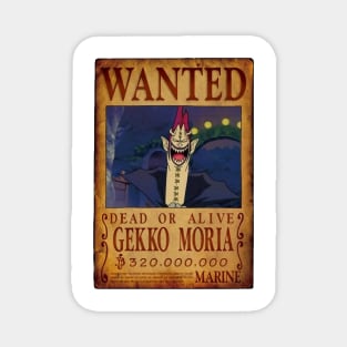 Gecko Moria Wanted Poster Magnet