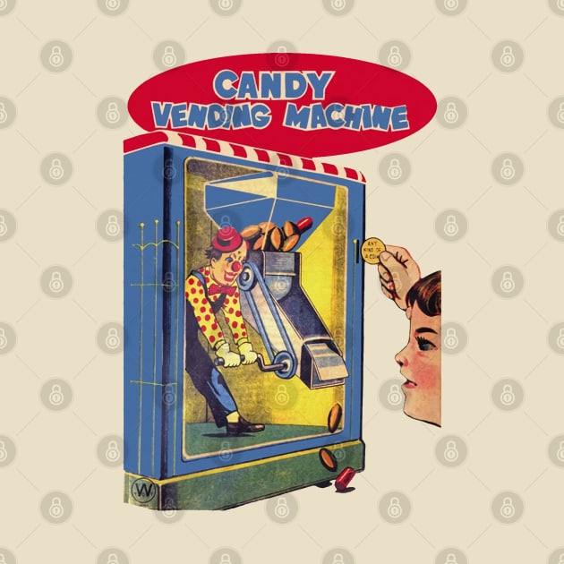 1930 Vintage Candy Vending Machine by hansip88