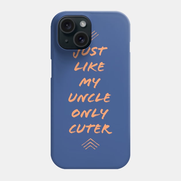 Funny Uncle - Onesies for Babies - Onesie Design Phone Case by Onyi