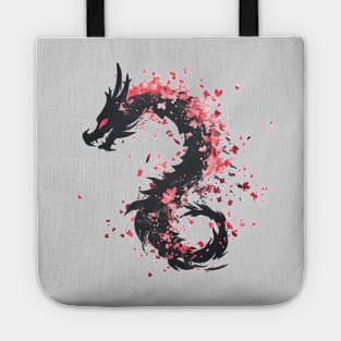 Dragon Festival: Lunar Celebration, Festive Art, and Asian Traditions Tote