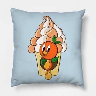 Little Orange Bird Pillow