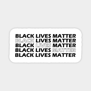 Black lives matter Magnet