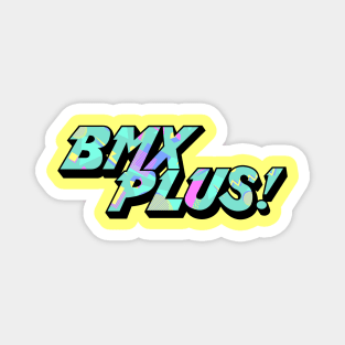 BMX PLUS Retro 90s Graphic Magnet