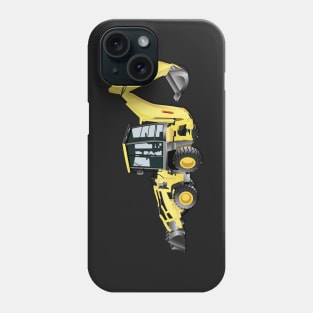 Heavy Equipment Operator - Front End - Back-Hoe wo Txt Phone Case