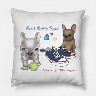 French Bulldog Puppies Pillow