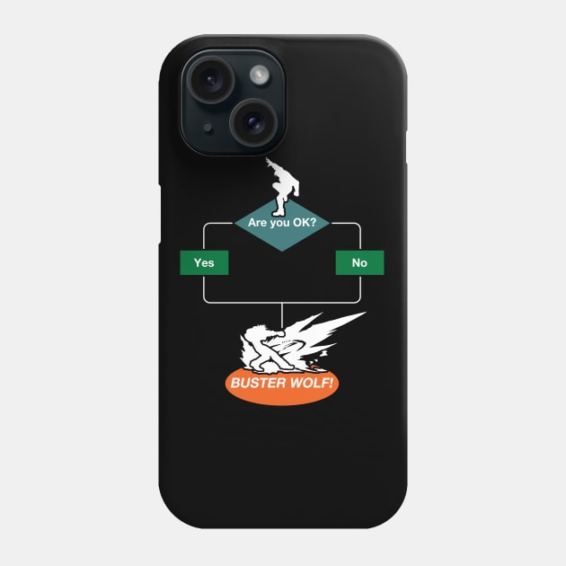 Are you OK flow chart Phone Case by CCDesign