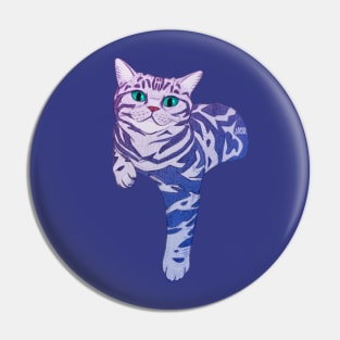 Purple Persian Charlie Pin