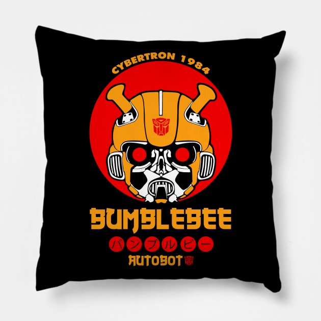 Bumblebee Pillow by Melonseta