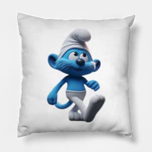 Smurf cat Pillow