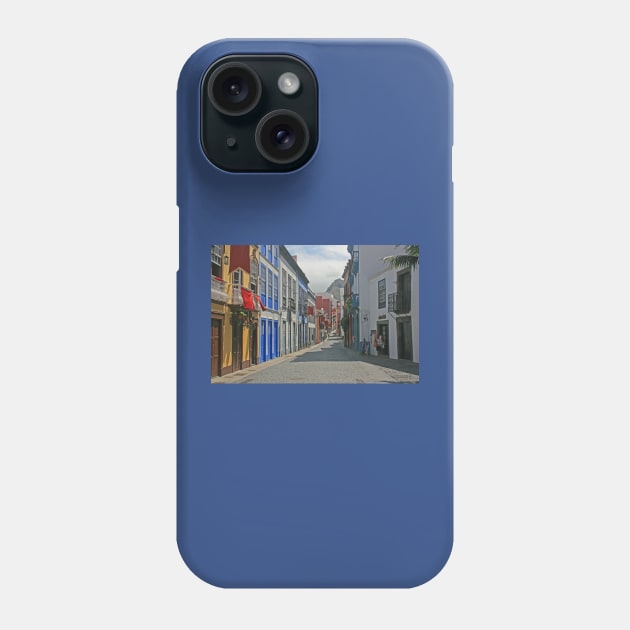 Calle O'Daly, Santa Cruz de La Palma, May 2022 Phone Case by RedHillDigital