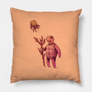 Little Turtle & Jellyfish Pillow