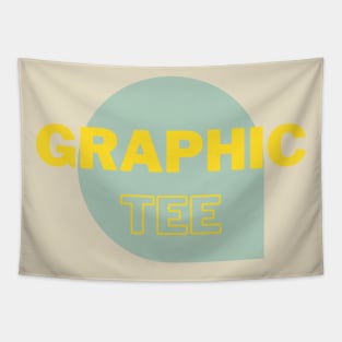 Graphic tee Tapestry