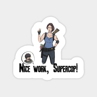 Jill the Supercop! Magnet