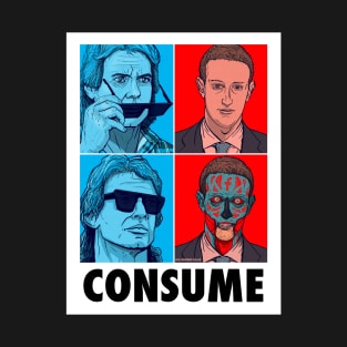 PUT ON THE GLASSES - THEY LIVE + ZUCKERBERG T-Shirt