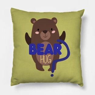 Bear Hug Pillow