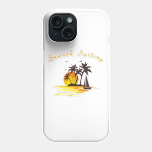 Sailing at Sunset Phone Case