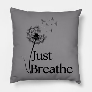 Just Breathe Dandelion Pillow