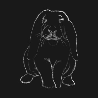 "Big Lop" Jamie's Hand-Drawn Rabbit Collection T-Shirt