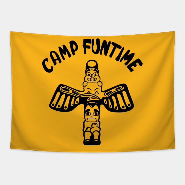 Camp Funtime Tapestry by Joada