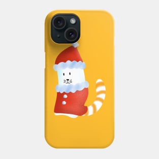 Cat Christmas  , Christmas funny gnomes Cute Merry Christmas Gift Sticker celebration  concept Phone Case