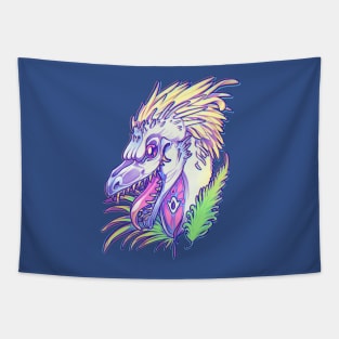 Ghost Raptor Tapestry