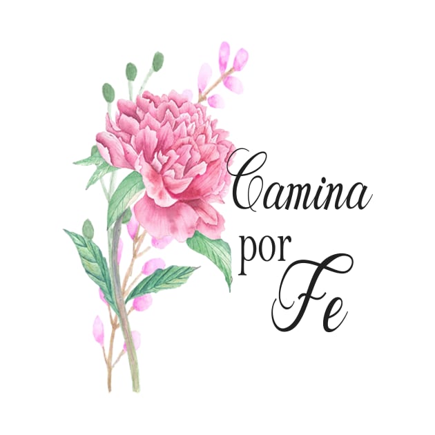 Camina por fe spanish christian quote by LatiendadeAryam