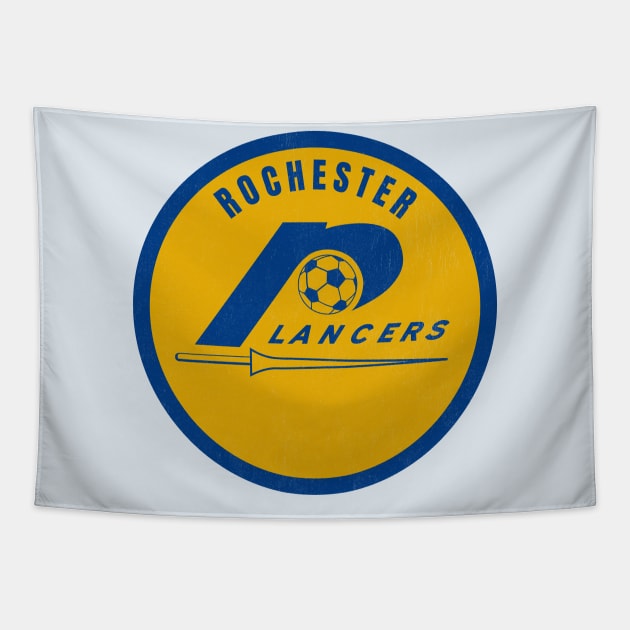 Defunct Rochester Lancers Soccer 1967 Tapestry by LocalZonly