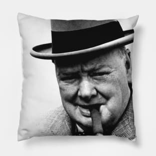 Winston Churchill Pillow