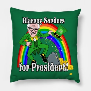 Blarney Sanders for President 2020 Bernie Sander St. Patrick's Day Party Original Pillow