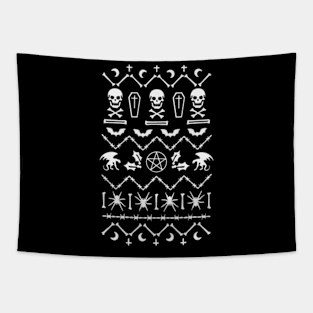 Spooky Christmas Tapestry