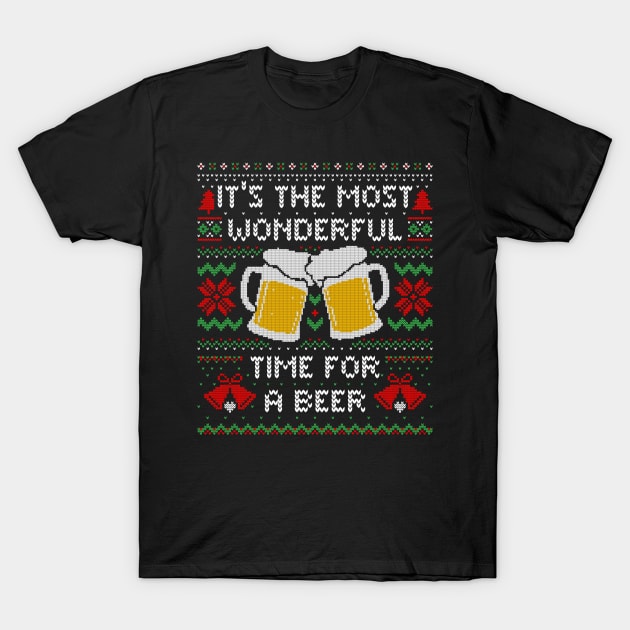 It's The Most Wonderful Time For A Beer Shirt Christmas Gift It's The Most Wonderful Time For A Beer Shirt Christmas Gift