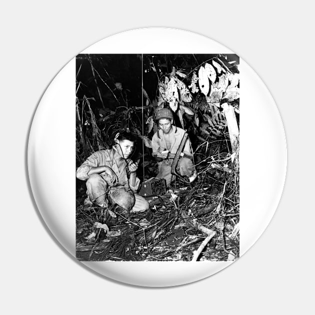 Navajo code talkers, World War II (C019/6930) Pin by SciencePhoto