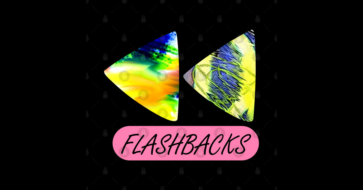 Flashbacks - Rewind - Sticker | TeePublic