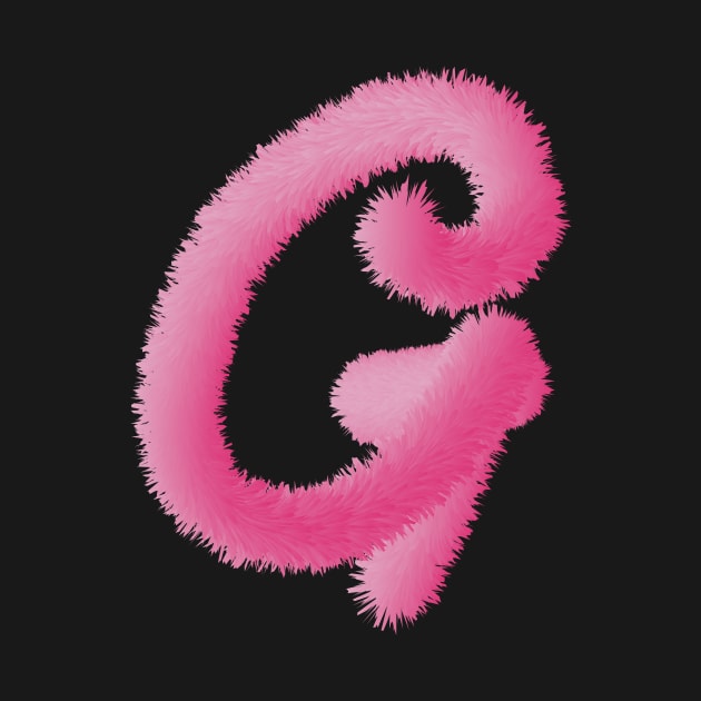 G Pink Animal Initials by desingmari