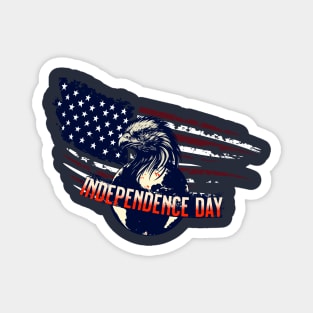 Independence Day USA Magnet