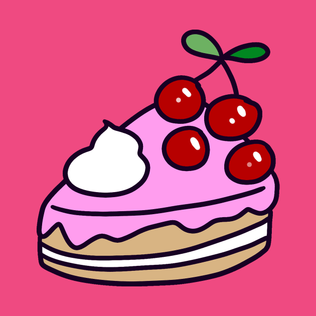 Cherry Cake Slice by saradaboru