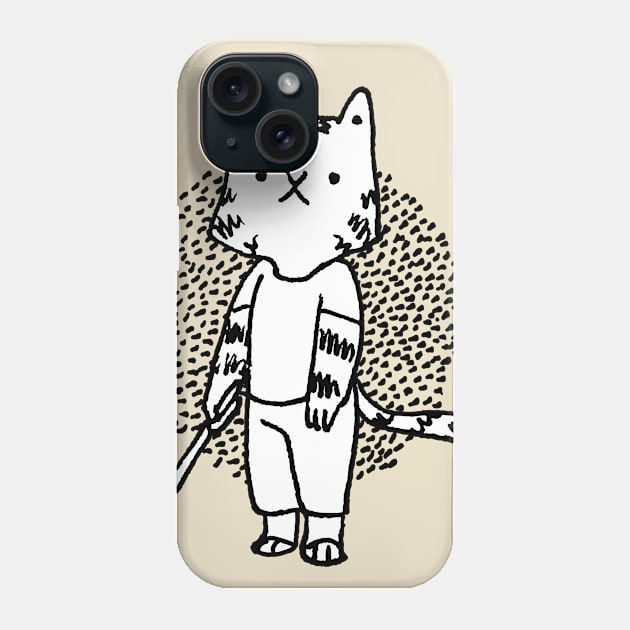 Tiger Buddy Phone Case by gorillaprutt