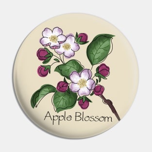 Apple Blossom Pin