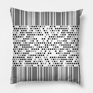 Monochrome line art Pillow