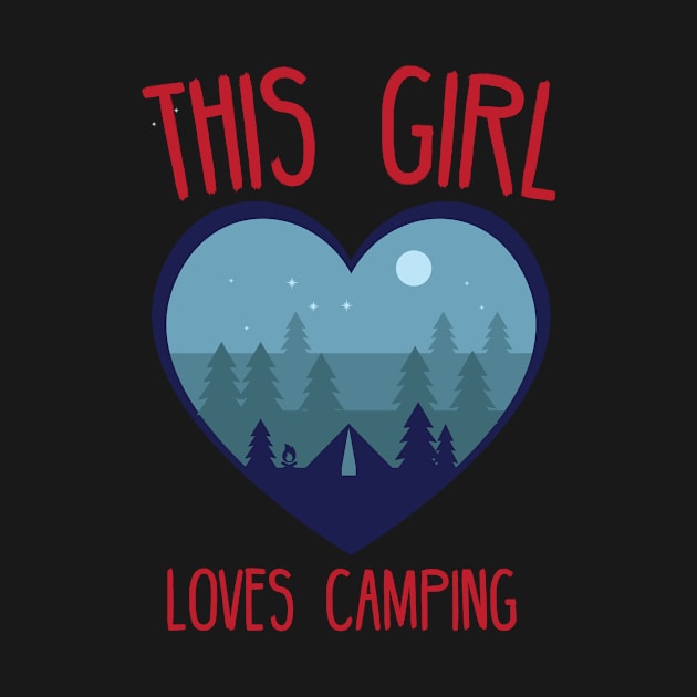 this girl loves camping by bojan17779