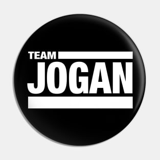 Team Jogan (white) Pin