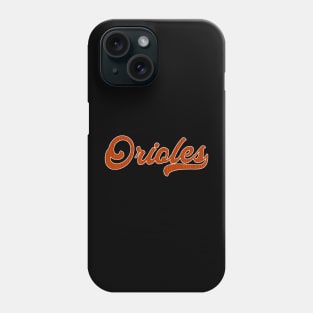 Orioles Embroided Phone Case