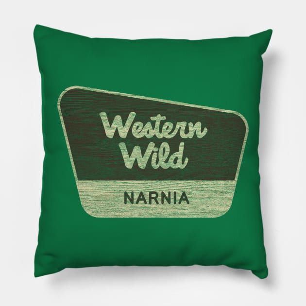 Fantastic Forest: Narnia Pillow by toadyco