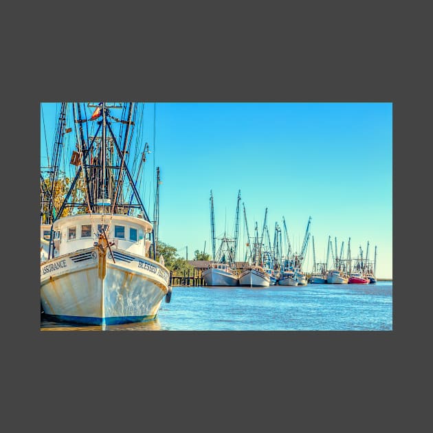 Darien Shrimp Boats by Gestalt Imagery