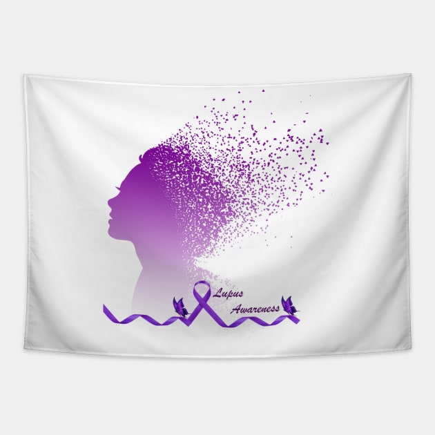 Lupus Awareness Tapestry by albaley