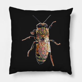 Worker Honey Bee  03 Pillow