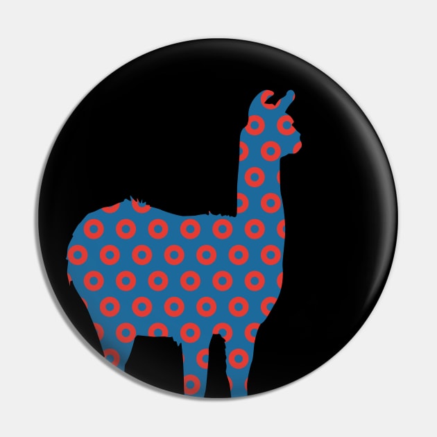 Phish Llama Donuts Pin by NeddyBetty