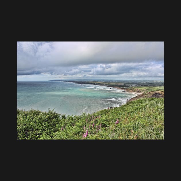 Widemouth Bay in North Cornwall by avrilharris