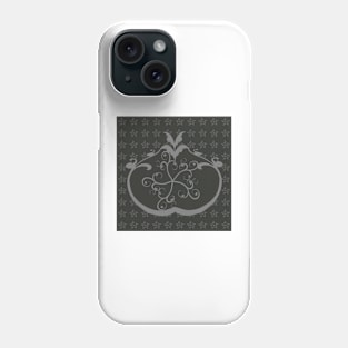 Grey abstract pattern Phone Case