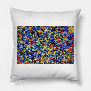 Seed beads Pillow